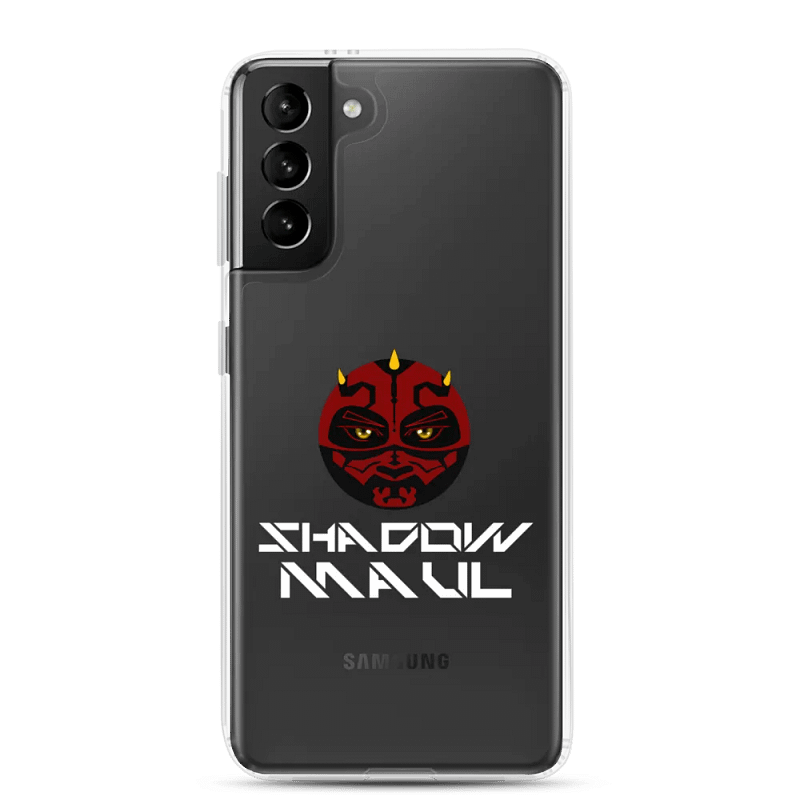 Shadow Maul Stylized Face Clear Samsung® Case