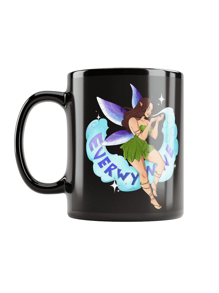 Fae Everwynne Black Mug product image (1)