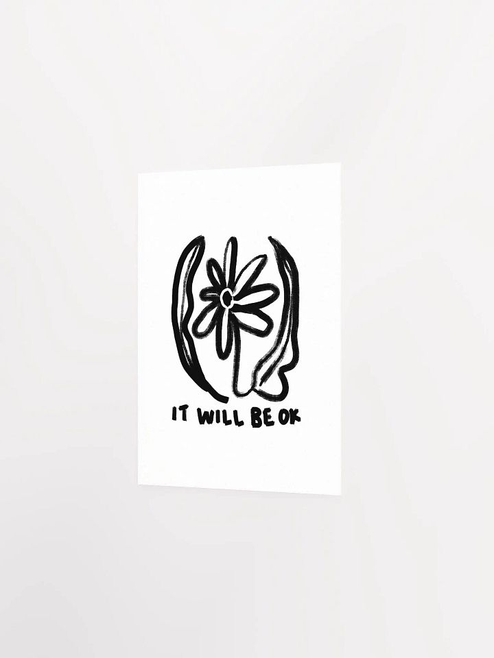 Be OK Art Print product image (20)