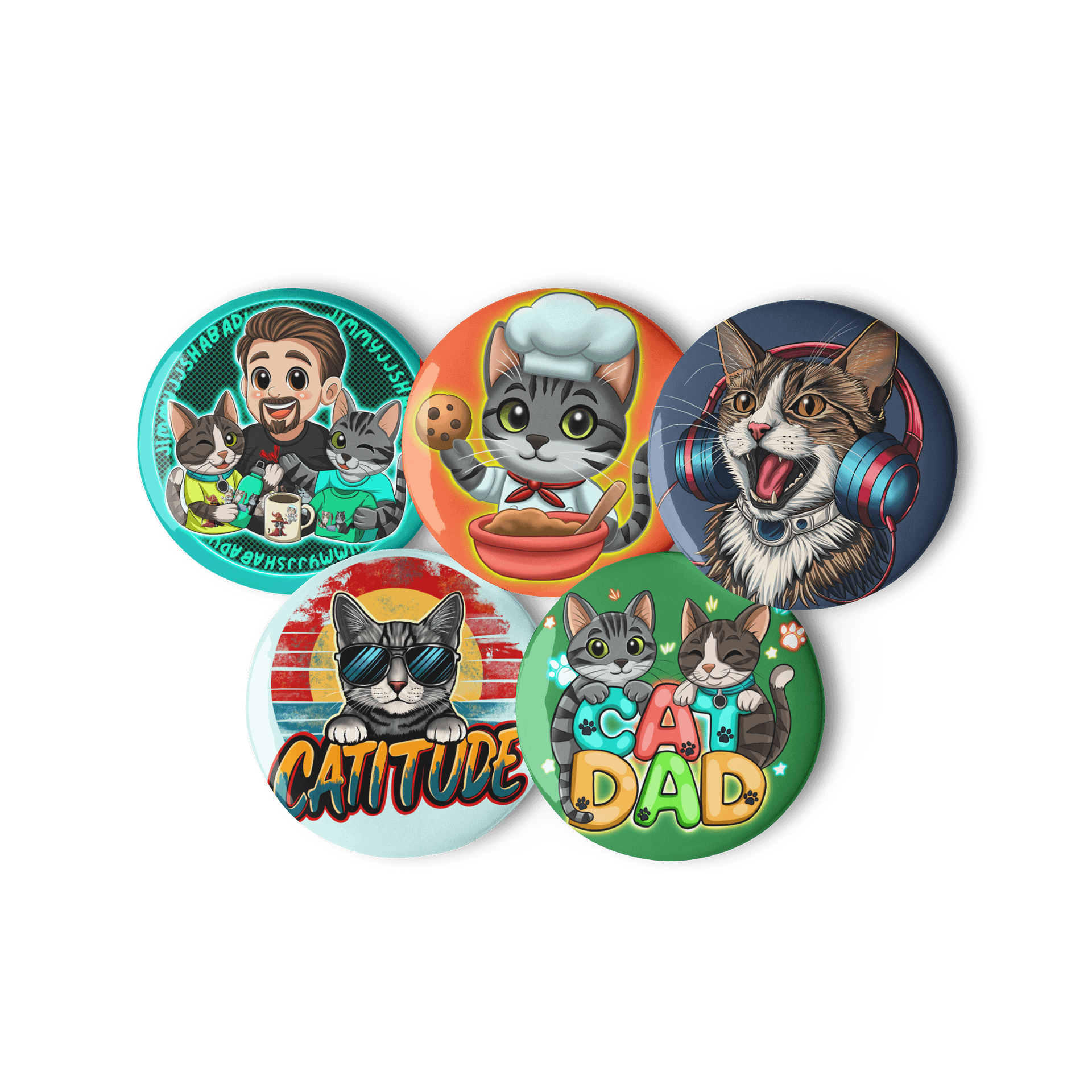 Signature Five Button Set product image (2)