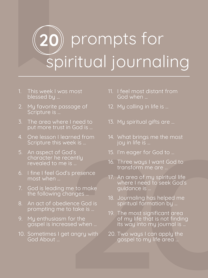 Spiritual Journaling Prompts product image (1)