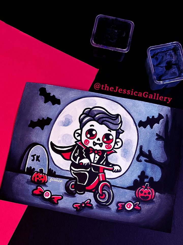 Cemetery Candy Cruise Art Print product image (4)