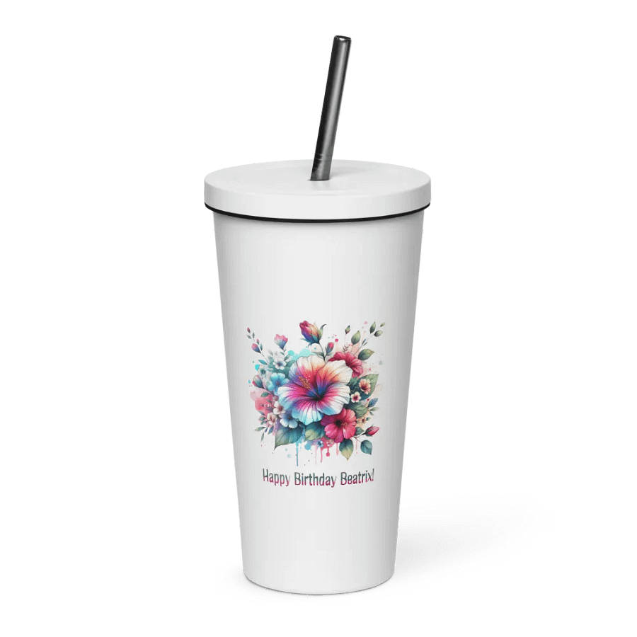 Happy Birthday Beatrix Tumbler product image (3)