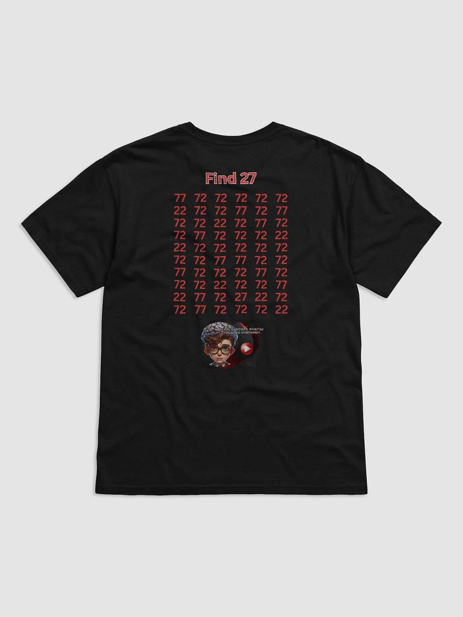 BBB YouTube Puzzle Love Chubby Cat T-Shirt product image (2)
