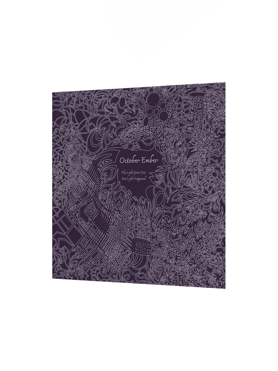 Album Cover Art Print OE's "The Light Goes Out, But Light Happened" product image (2)