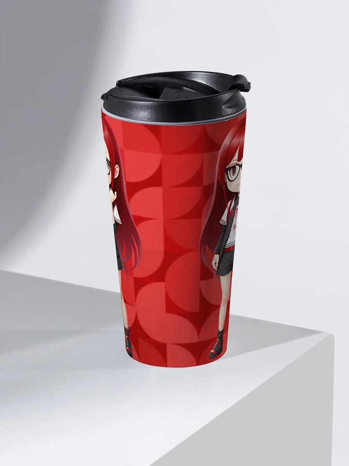 (Red CHIBI) K Stainless Steel Travel Mug product image (2)