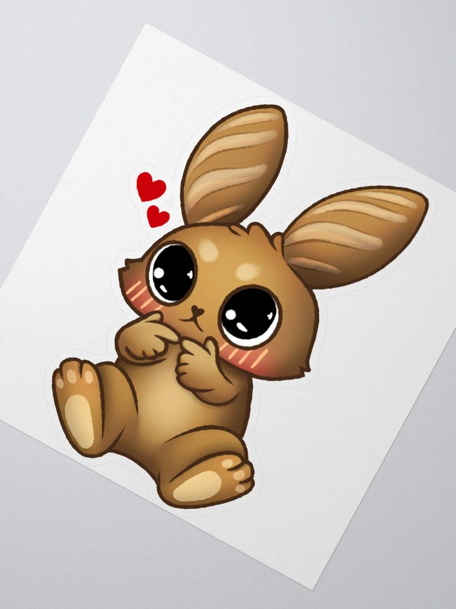 Shy Brebunny Sticker product image (2)