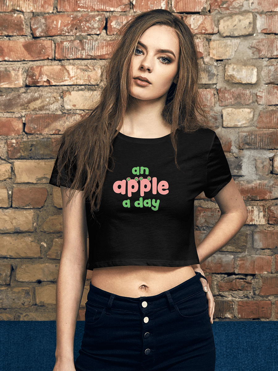 An Apple a Day Crop T Shirt product image (3)