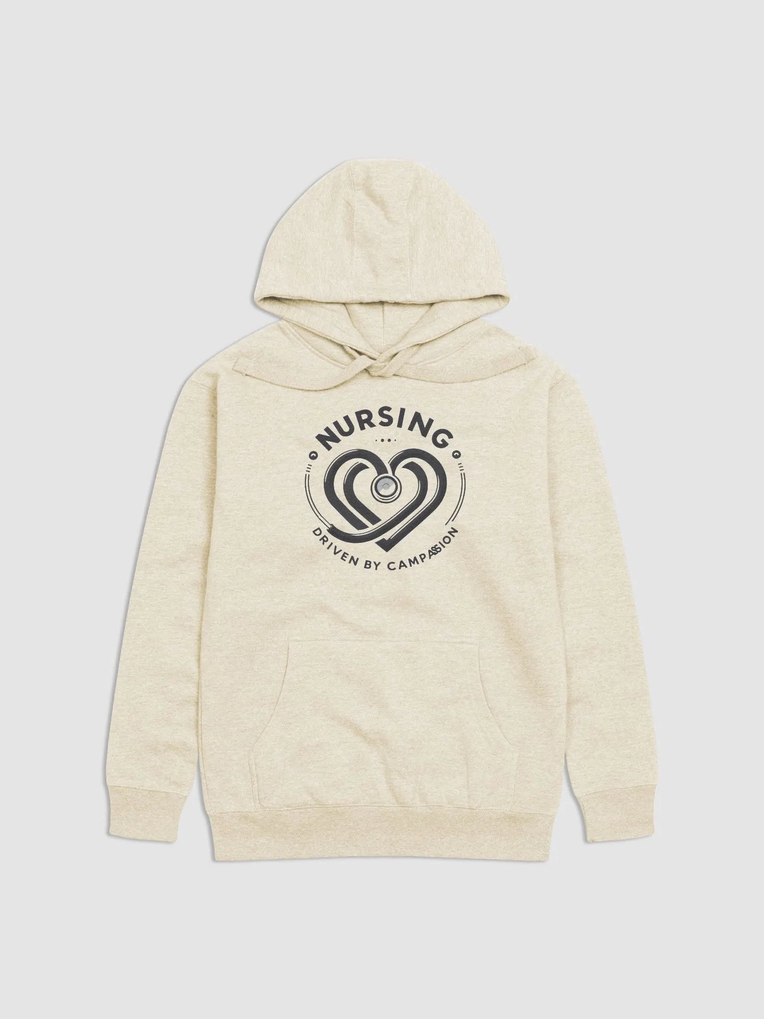 Compassionate Nursing Heart Premium Hoodie product image (1)