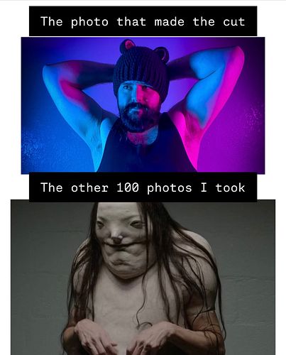 I keep having to scroll past em, as well as some photos shared to me by some fiends at the parties this weekend and it do be ...