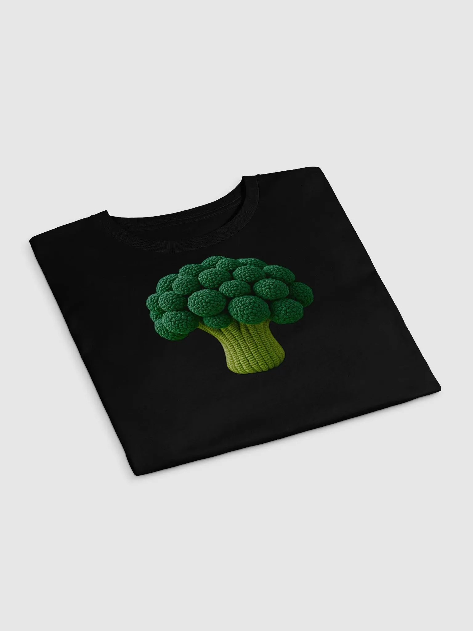 CozyAvocado Women's Premium Broccoli Crop Top #3 product image (3)
