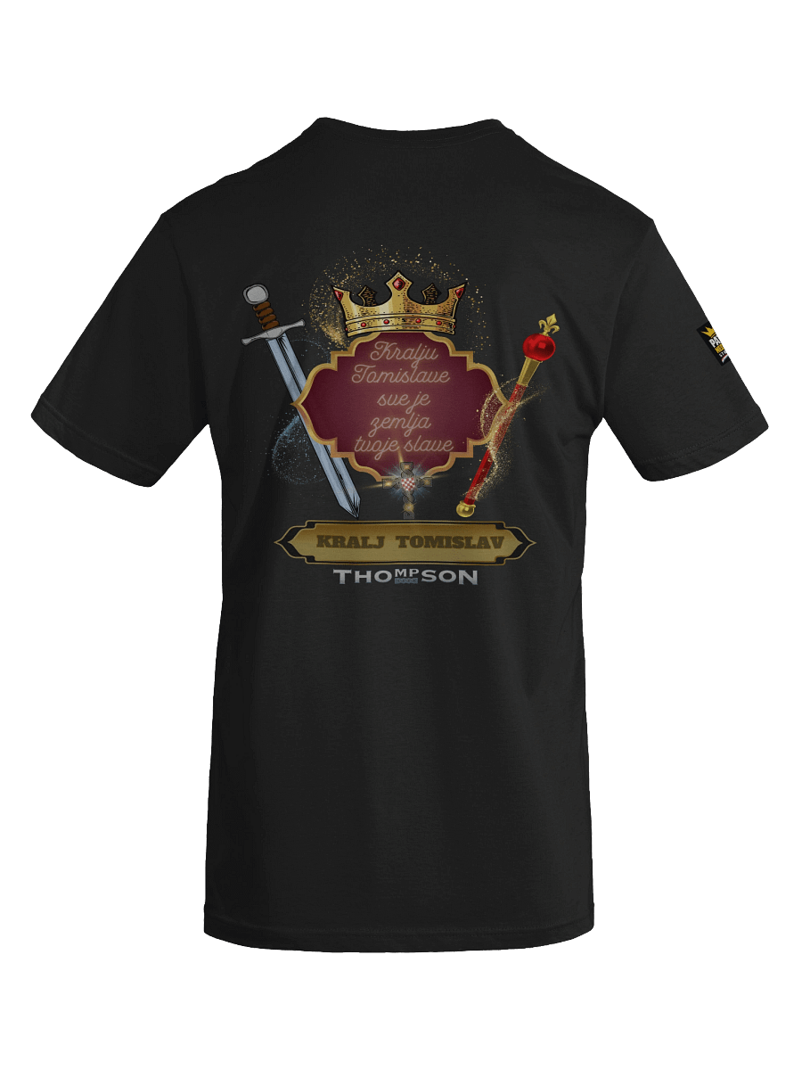 Crowned Patriot Streetwear Tee Dolazak Hrvata product image (4)