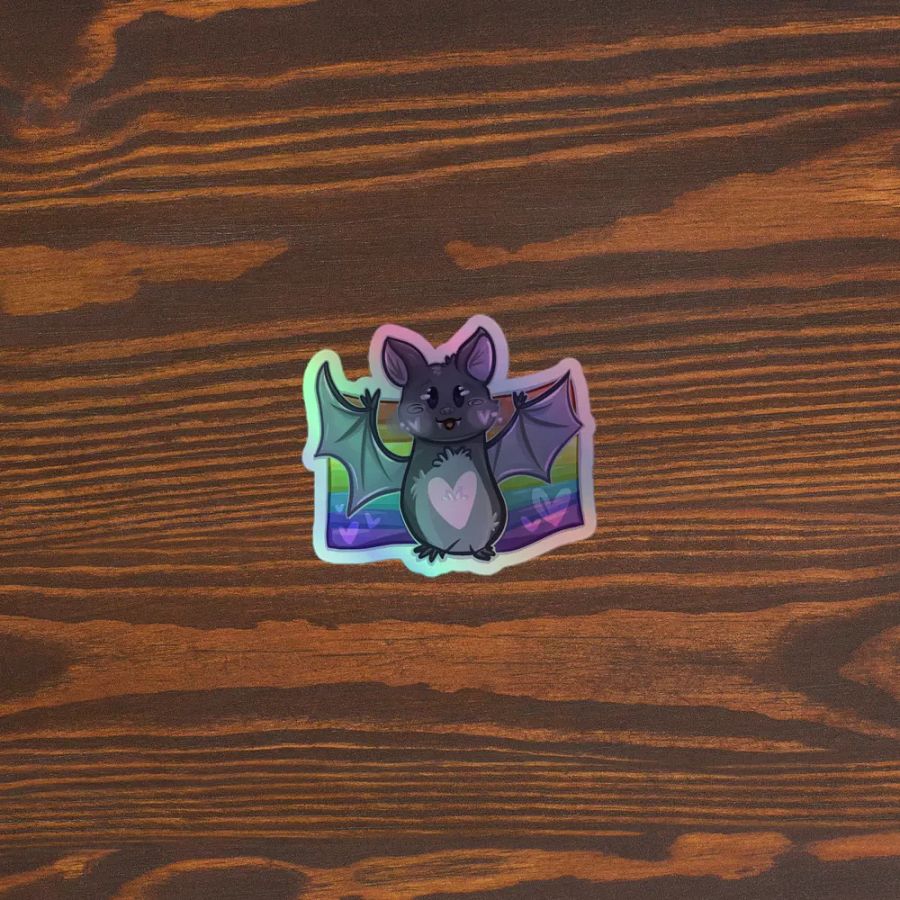 Gay Bat - LGBT Rainbow Flag Bat product image (5)