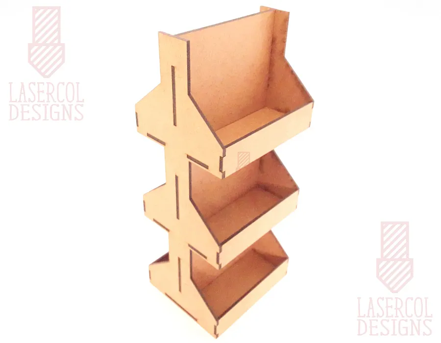 6 Pocket Business Card Holder - Laser Cut Files product image (2)