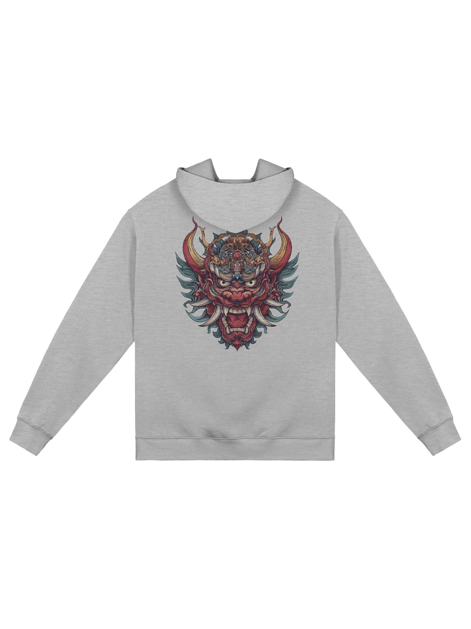 Mythical Demon Mask Unisex Oversized Hoodie product image (2)