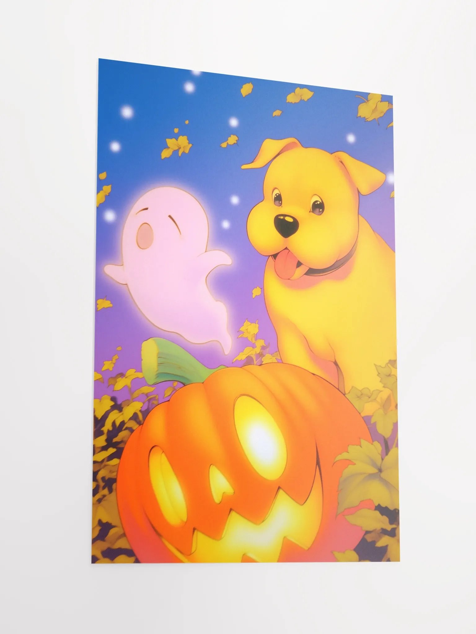 Whimsical Halloween Friends Matte Poster product image (2)