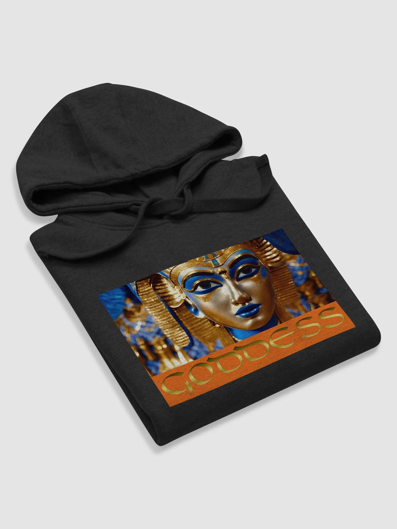 Deekstar Gold Goddess 2 Cotton Heritage Unisex Premium Hoodie product image (5)