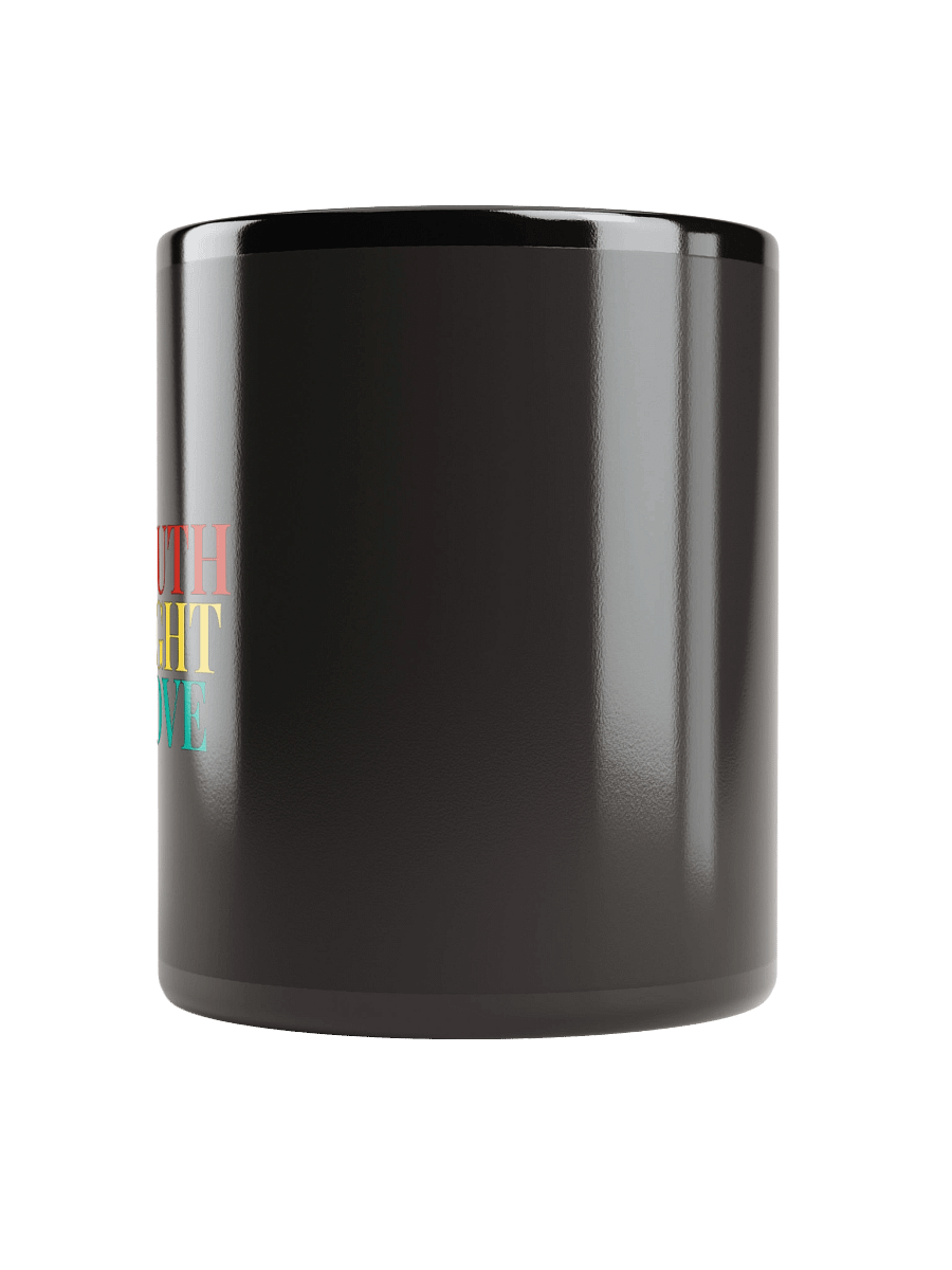 Truth Light Love - Black Mug (Style 5) product image (5)