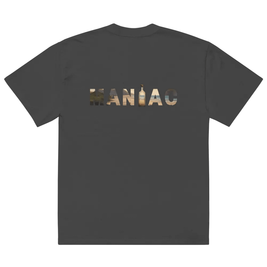 MANIAC Beach Landscape Oversized T-Shirt product image (4)