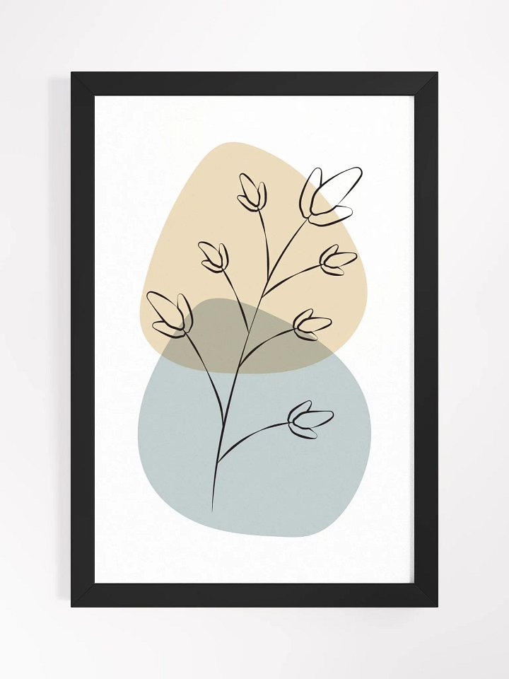 Botanical Minimalism Framed Poster product image (2)