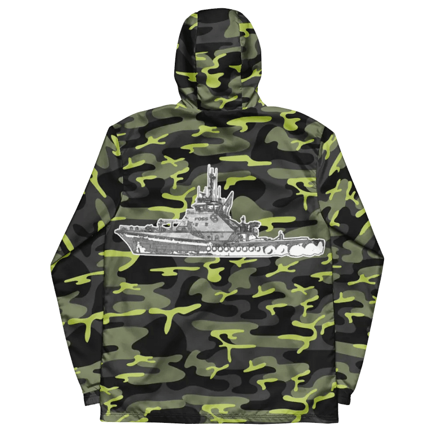 Camouflage Foss tug Sketch Windbreaker product image (1)