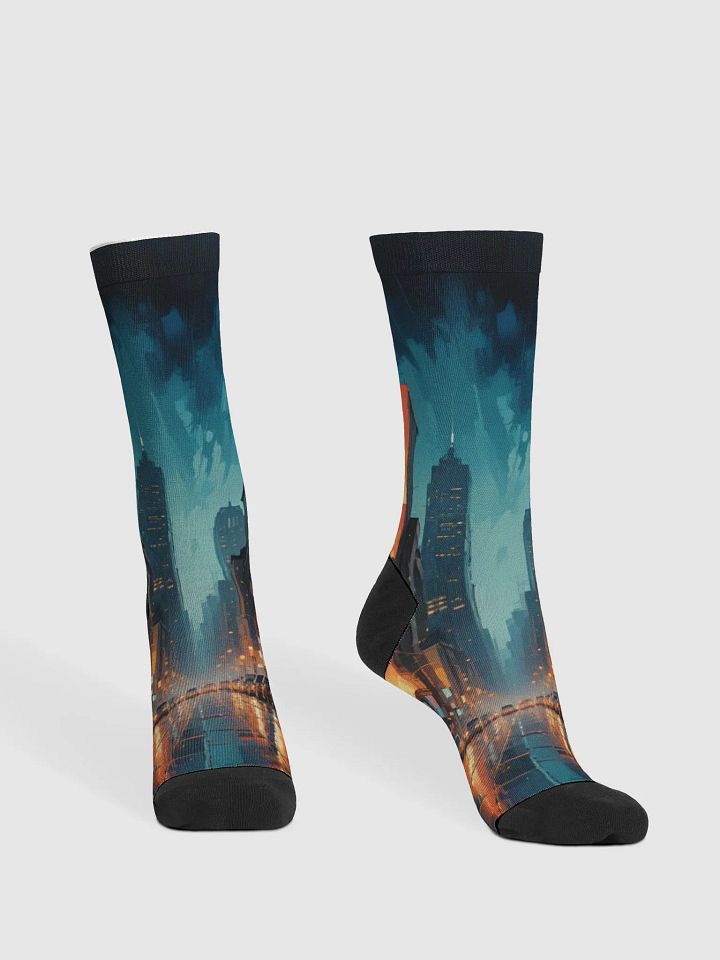 Abstract City 2 Socks product image (2)