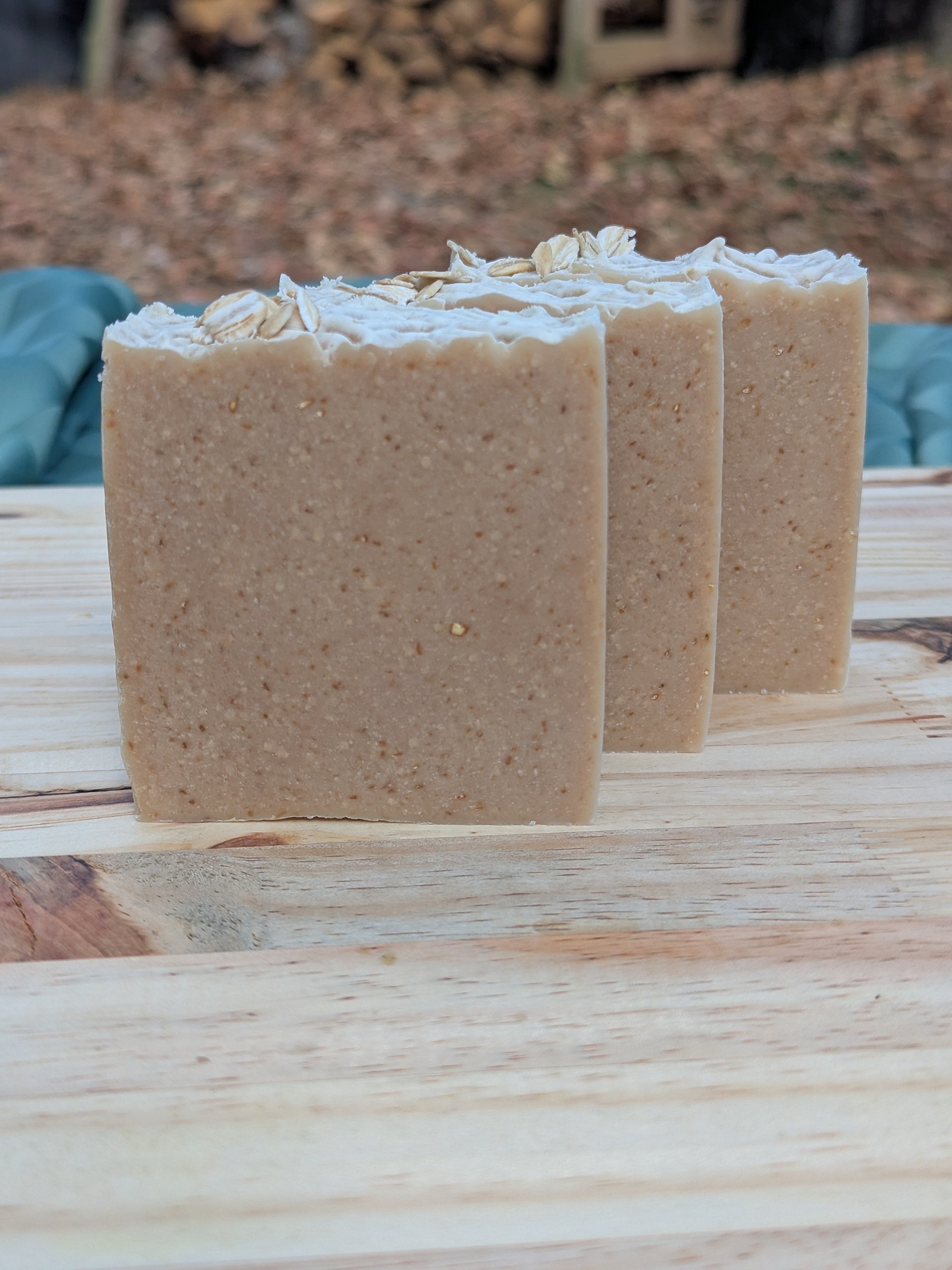 Honey Almond Oatmeal Cold Process Goat Milk Soap product image (6)