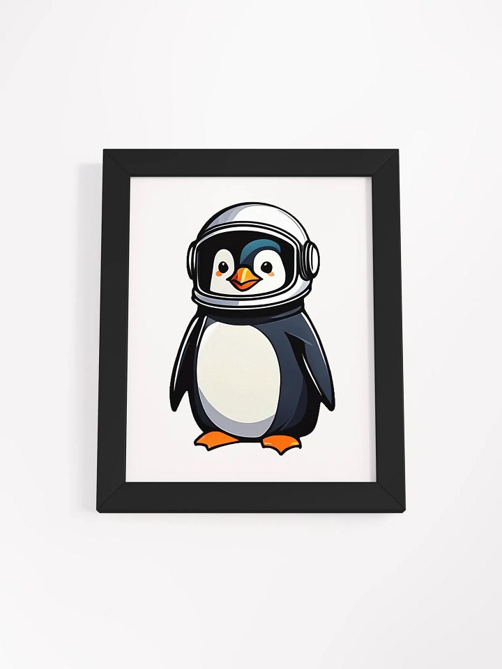 AstroPenguin Framed Matte Poster product image (4)