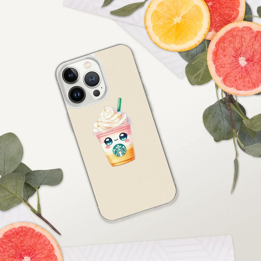 Starbucks Drink Cartoon iPhone Case product image (38)