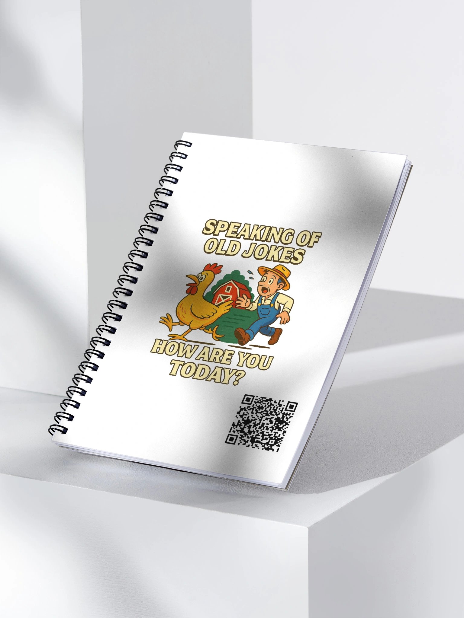 Speaking of Old Jokes Spiral Notebook product image (1)