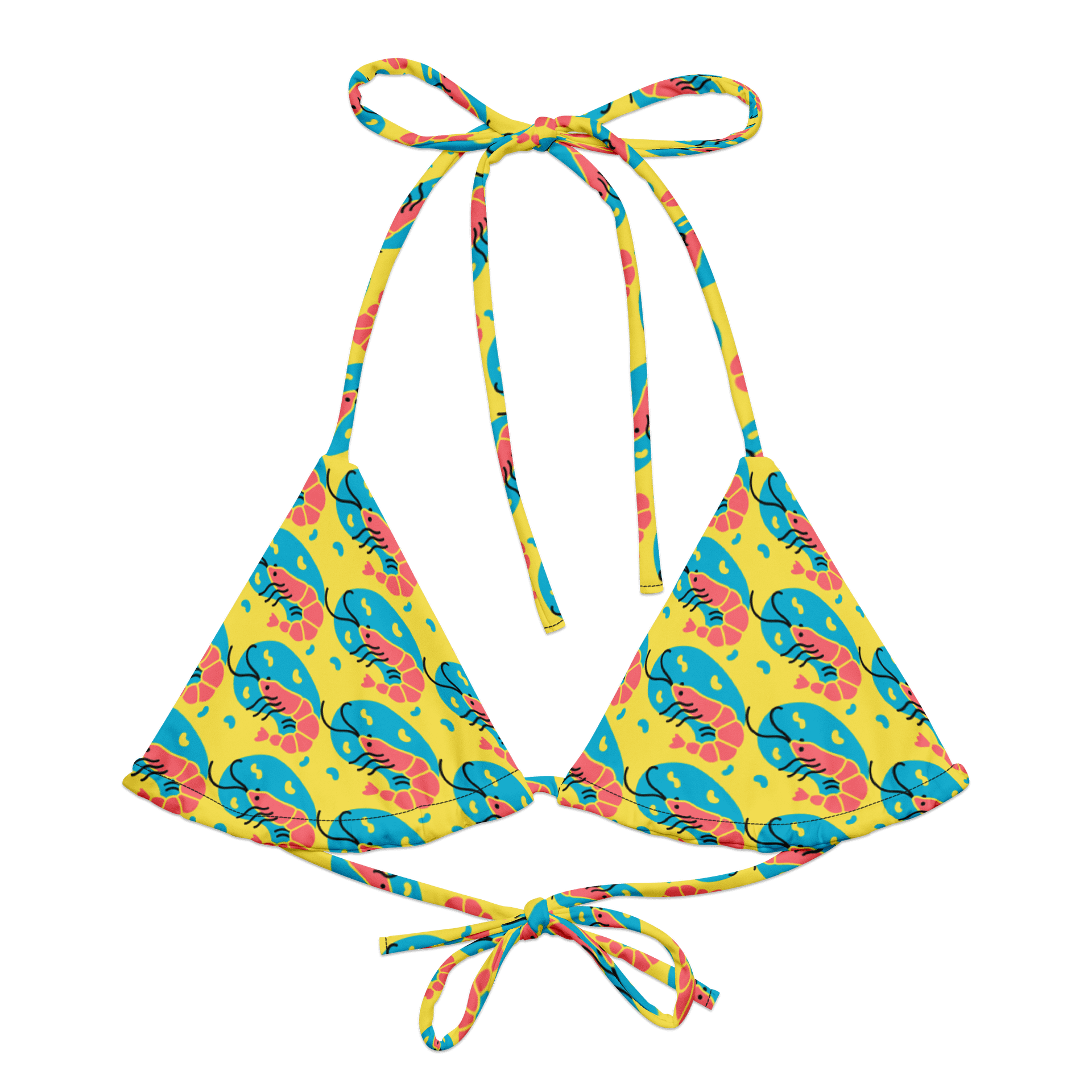 Aqua Dreams All-Over Bikini Top product image (2)