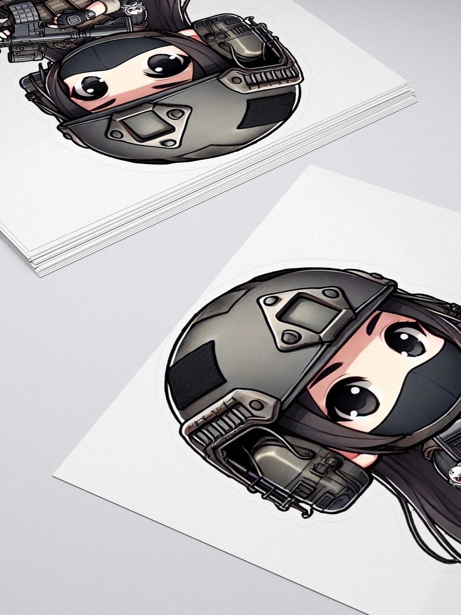 Tactical Chibi (F) Sticker product image (4)