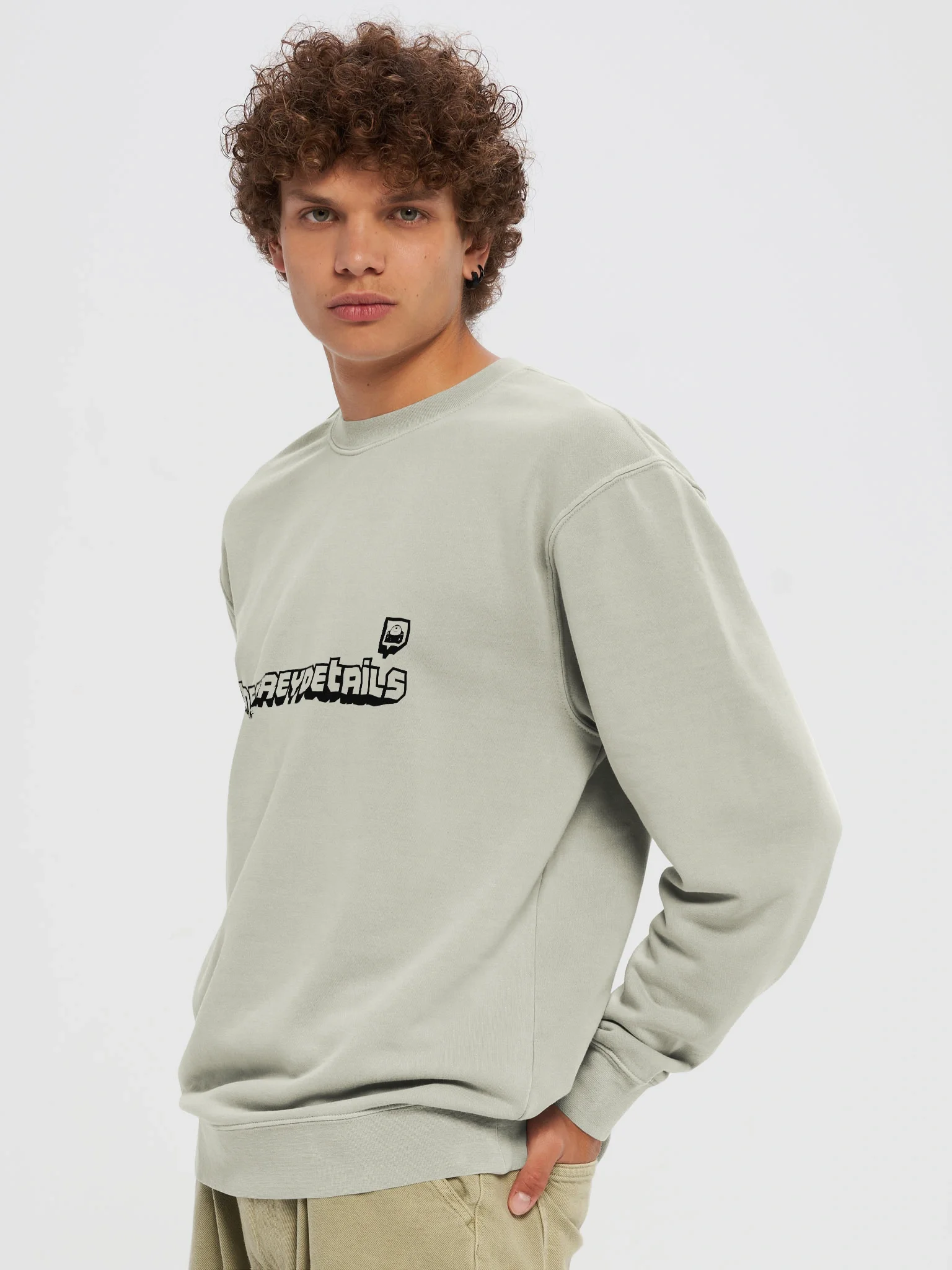 TTV Black - Independent Trading Co. Unisex Midweight Pigment Dyed Sweatshirt product image (1)
