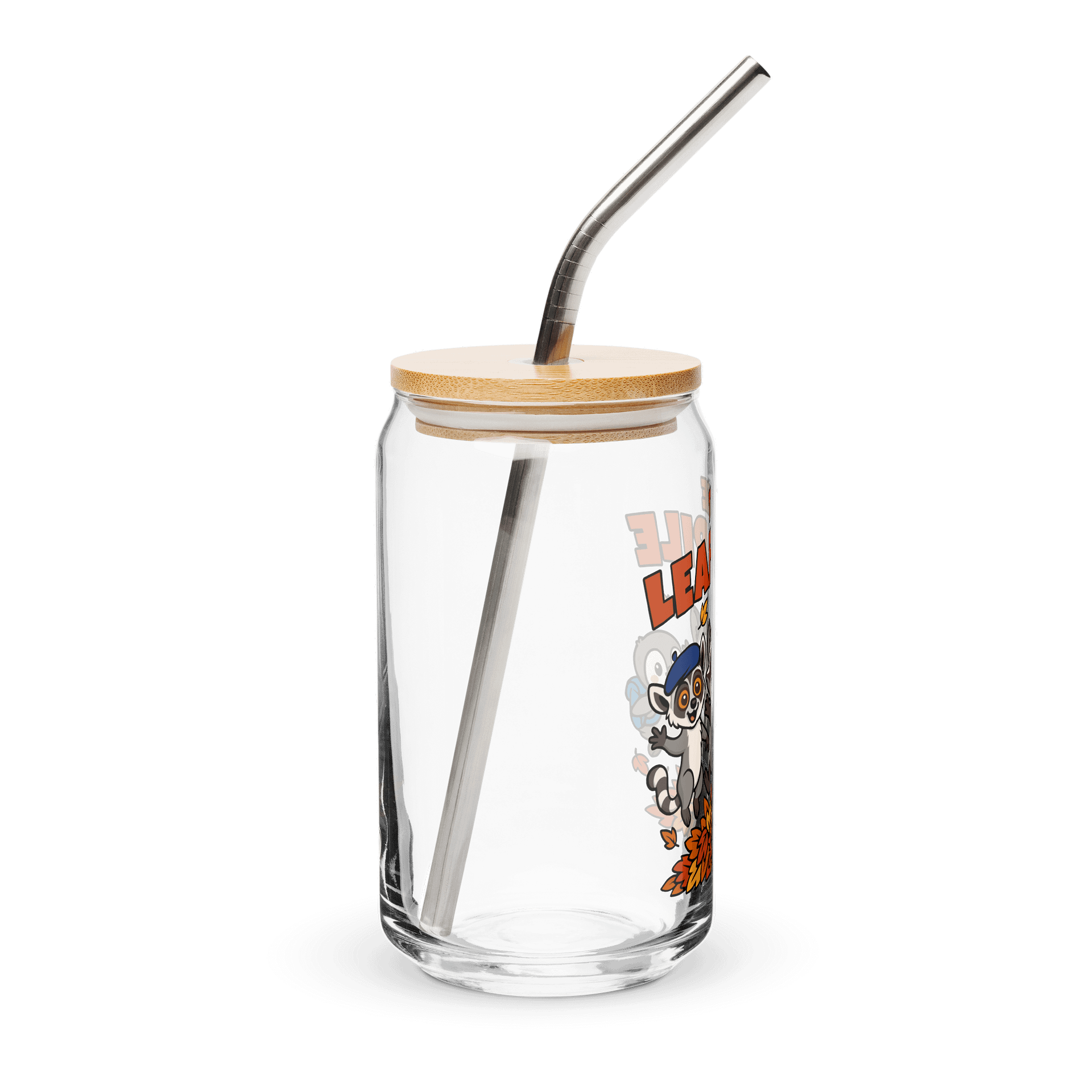 The Leaf Pile - Can Shaped Glass product image (5)