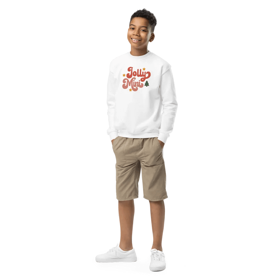 [Jolly Mini] Holiday Kids Crewneck Sweatshirt product image (2)
