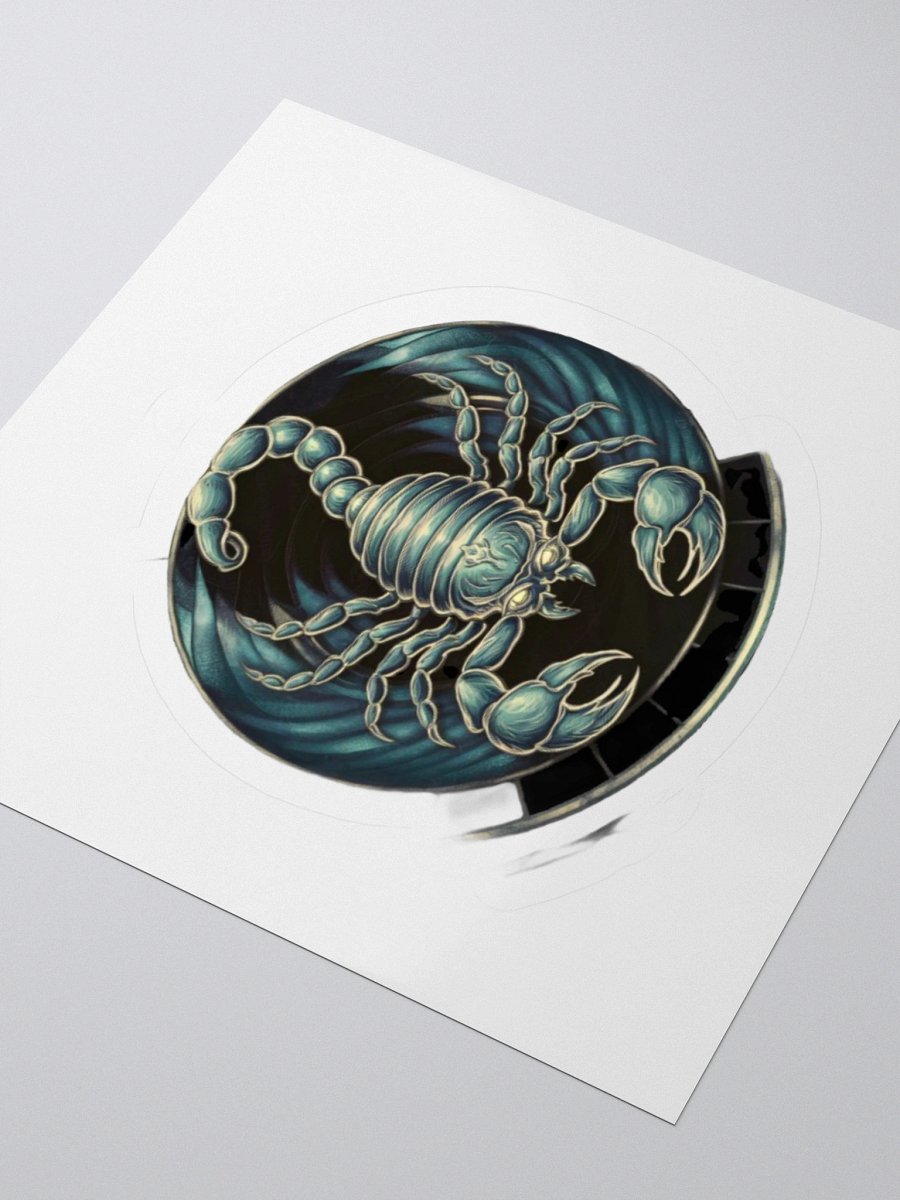 Scorpio Sticker - Bold Zodiac Design | Exclusive | TDS Music product image (7)
