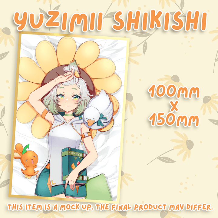 Yuzimii Comfy Shikishi Board [PREORDER] product image (1)