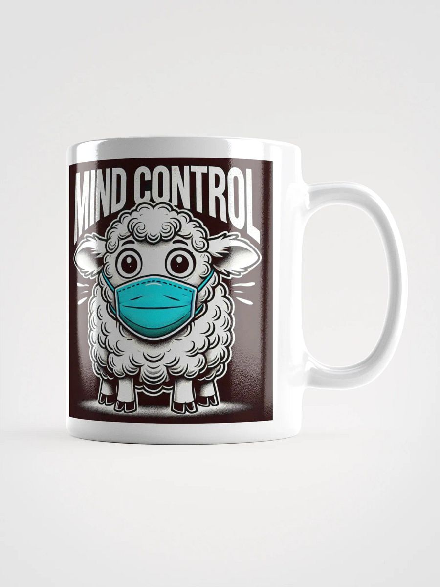 MASKED SHEEP - MIND CONTROL MUG WT product image (1)