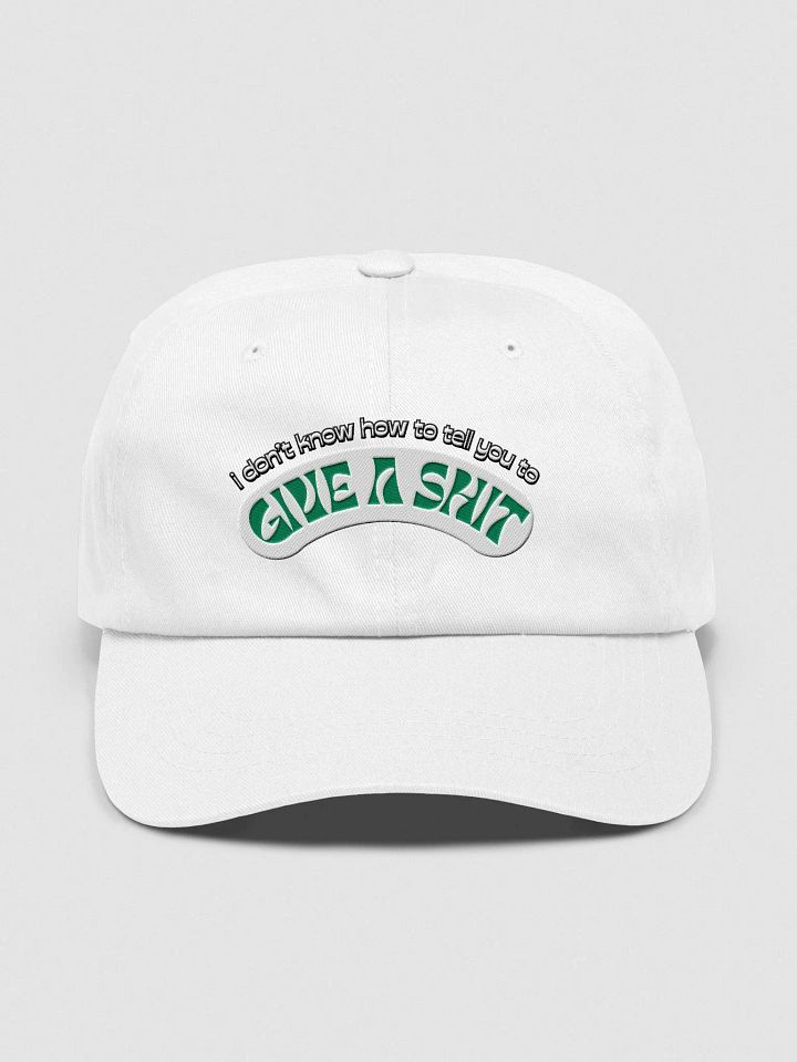 GIVE A SH*T classic dad hat product image (74)