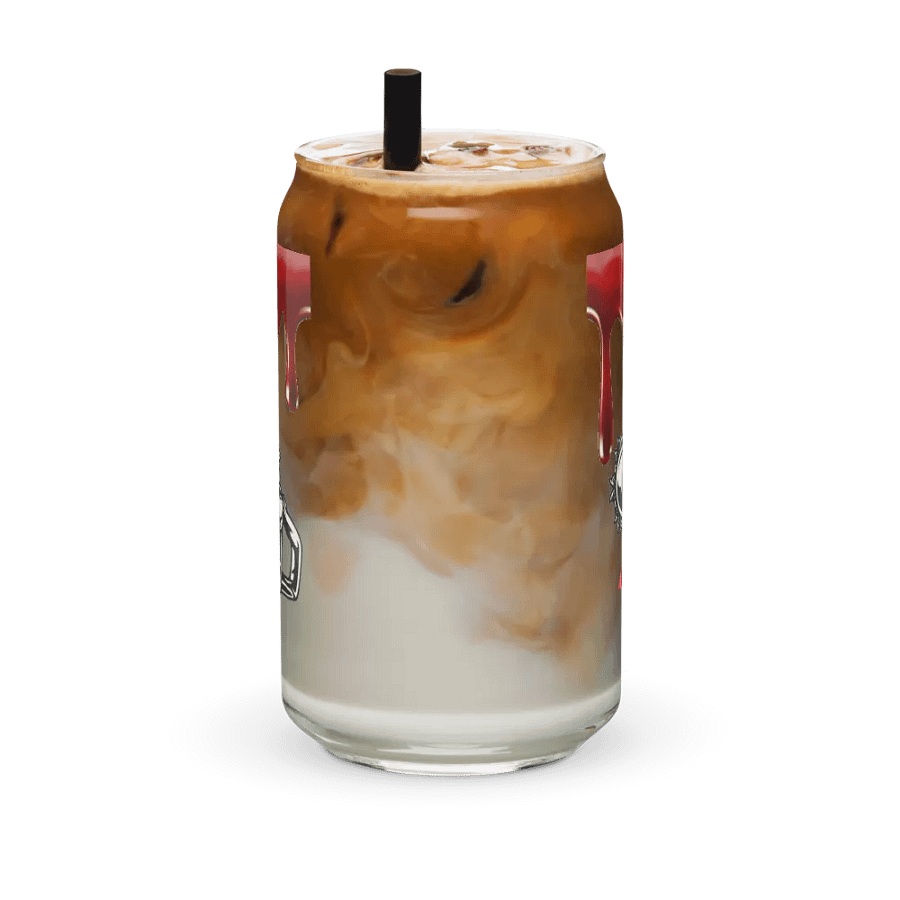 Chainsaw Scare! Glass Can Cup product image (41)