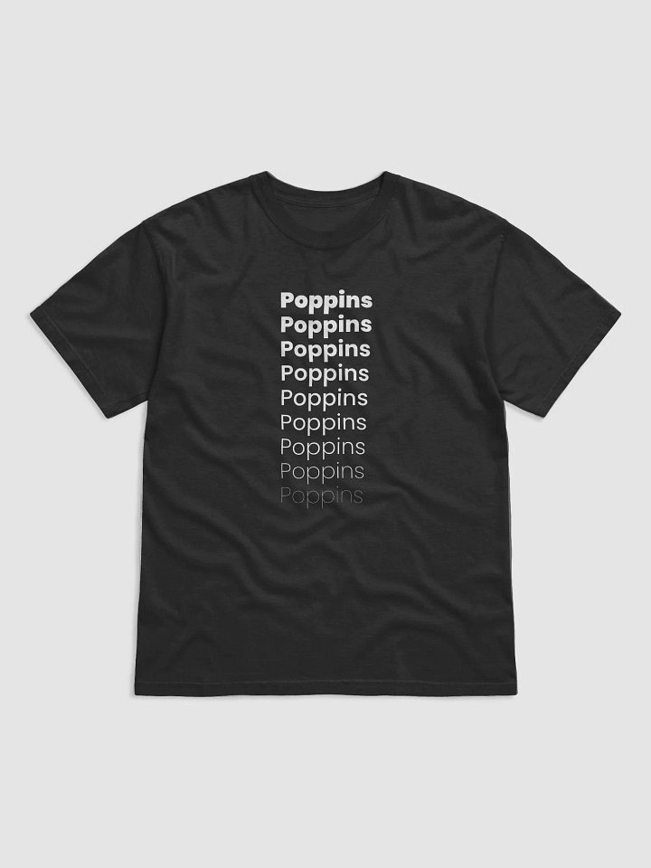 Poppins T-shirt (Dark Mode) product image (1)