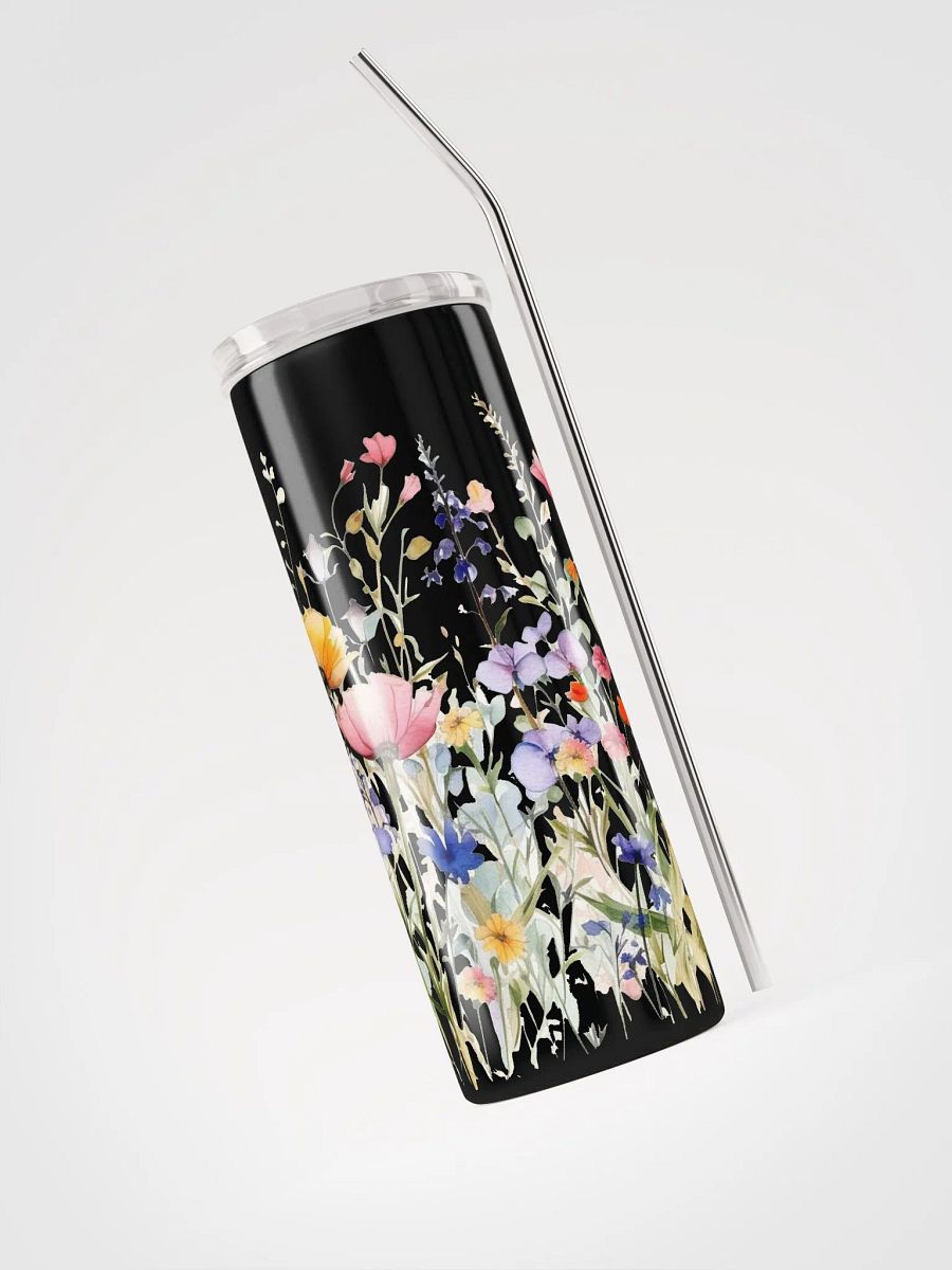 Wildflowers Watercolor 20 oz Tumbler product image (4)