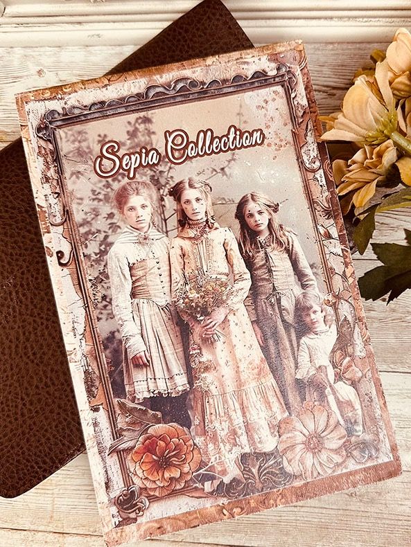 100+ Sepia images booklet digital download product image (1)
