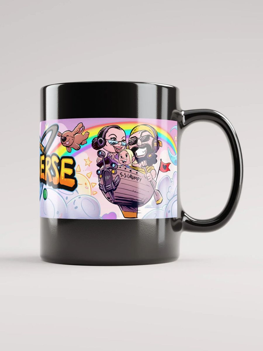 welcome to Grumpyverse - Black Glossy Mug product image (11)