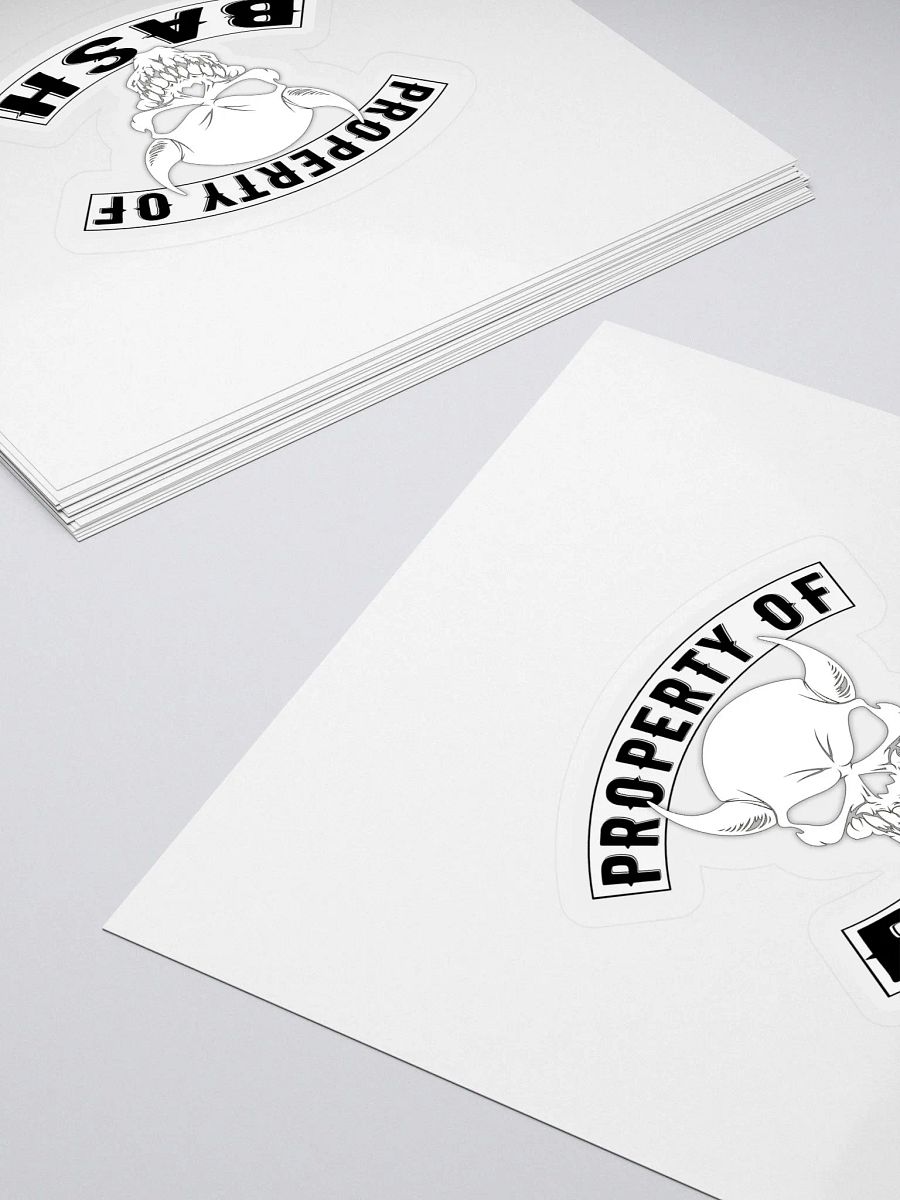 Property of Bash Sticker product image (4)