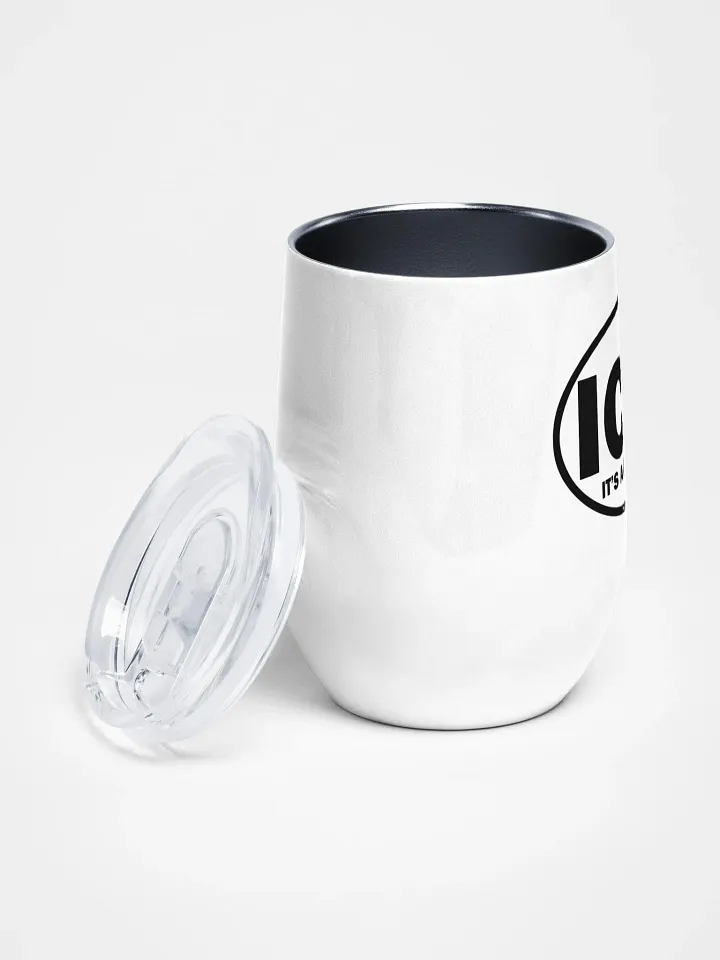 ICW - It's A Lifestyle - Wine Tumbler - Insulated Stainless Steel product image (2)