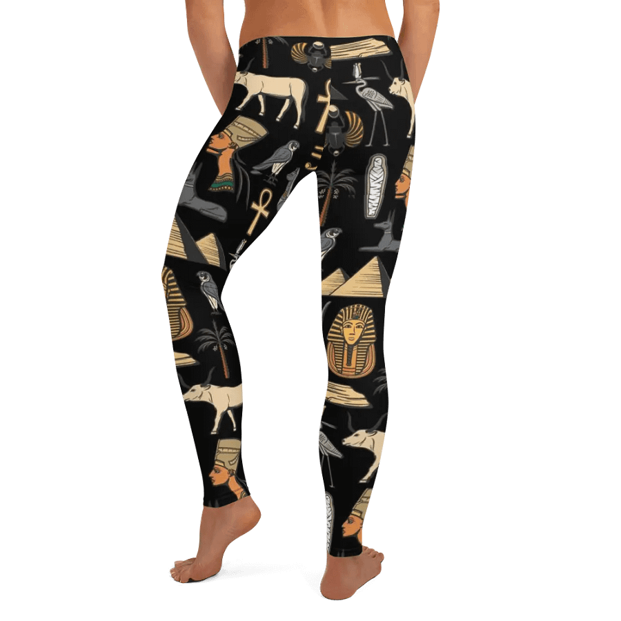 Leggings for Women – Egyptian History Print for Stylish & Cultural Comfort product image (8)