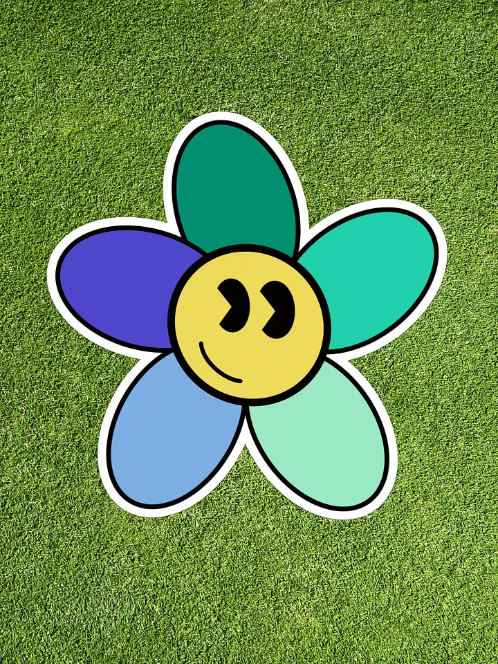 Subtle Pride Daisy Stickers product image (2)