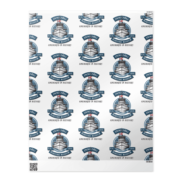 Poulsbo Maritime Museum Wrapping Paper product image (2)