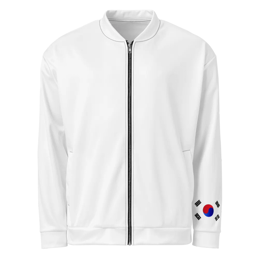Korea love All-Over Print Recycled Unisex Track Jacket product image (3)